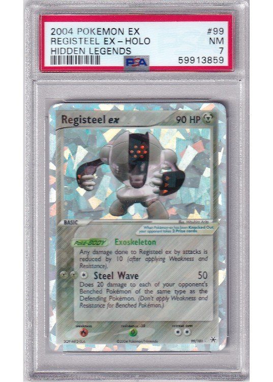 Registeel ex 99/101 PSA 7