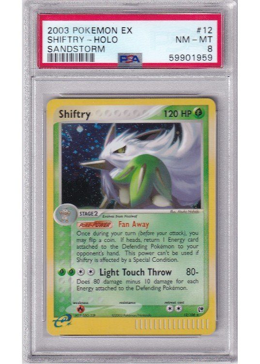 Shiftry 12/100 PSA 8