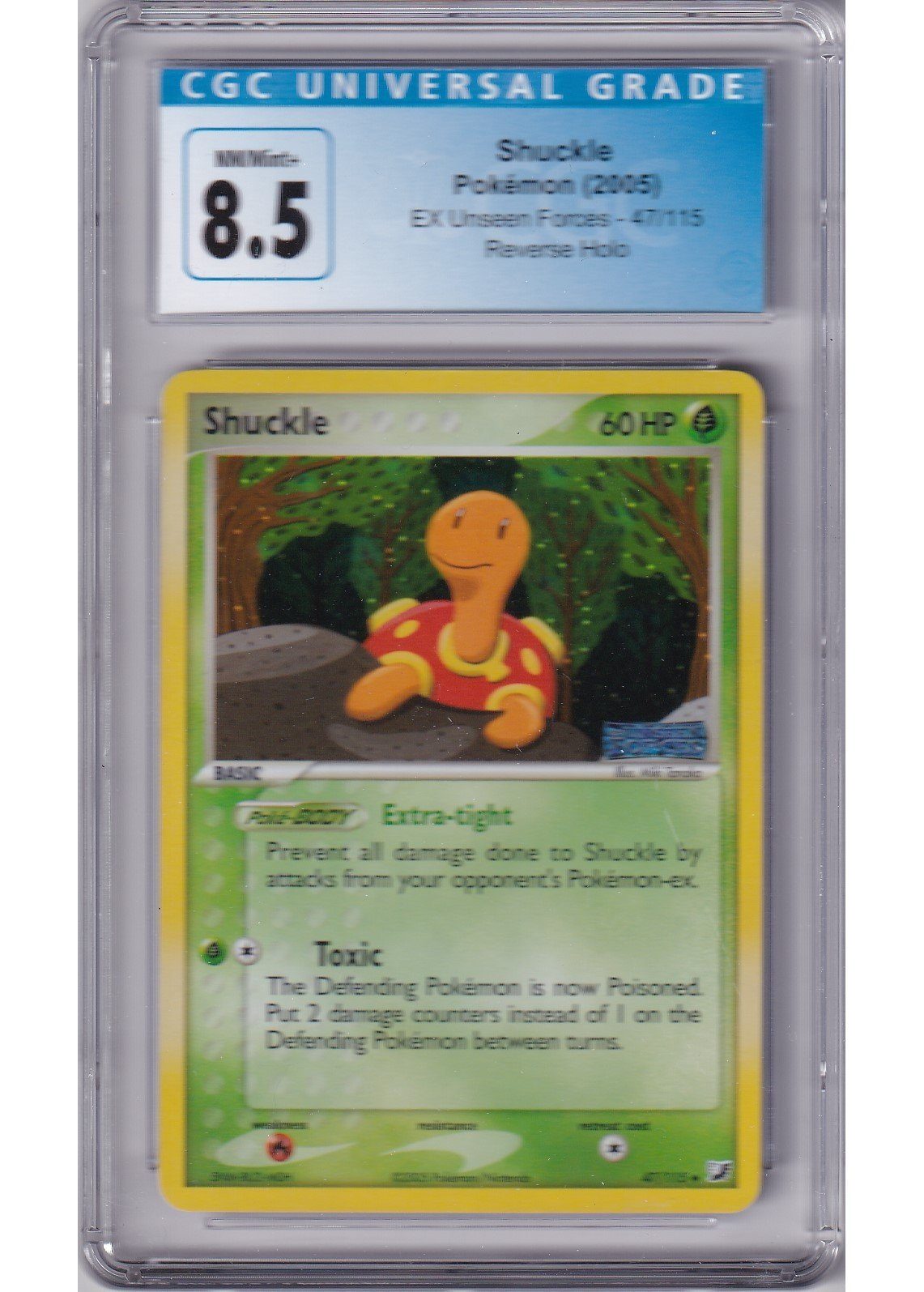 Shuckle 47/115 Reverse Foil CGC 8.5