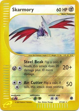 Skarmory - 27/165 - Reverse
