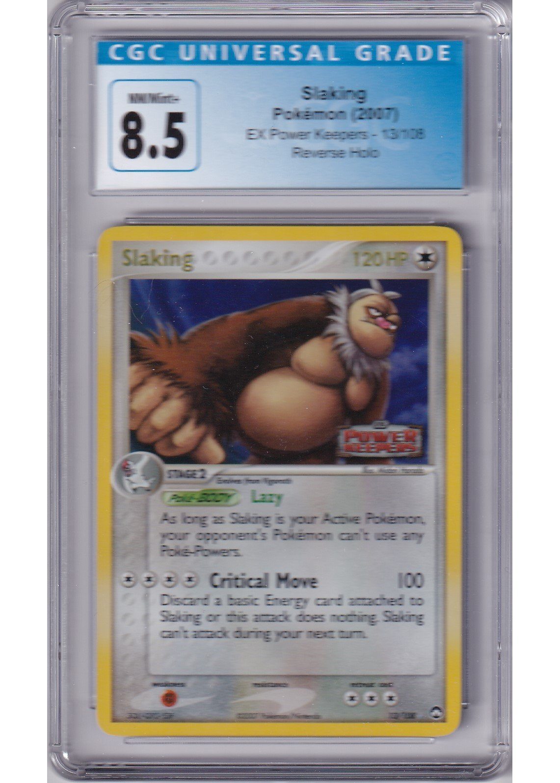 Slaking 13/108 Reverse Foil CGC 8.5