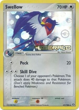 Swellow - 41/106 - Reverse