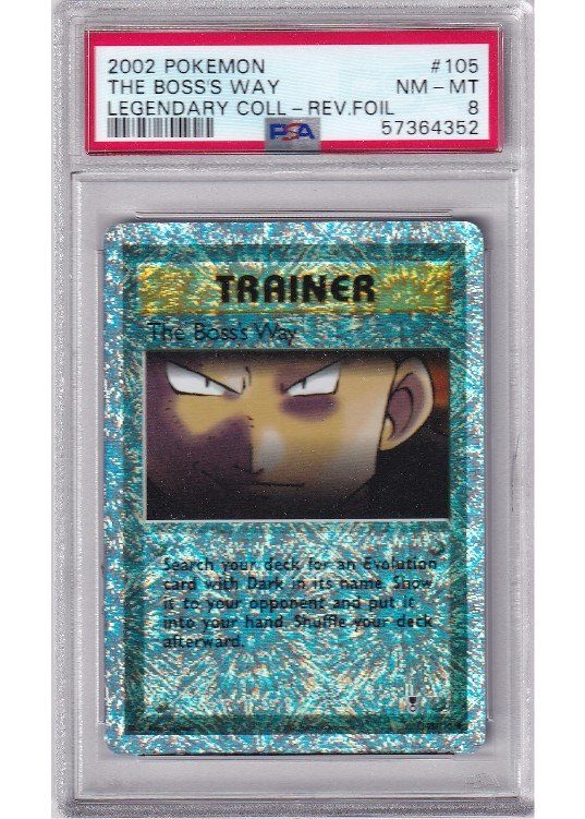The Boss's Way 105/111 Reverse Foil PSA 8