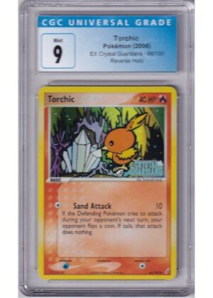 Torchic 66/100 Reverse Foil CGC 9