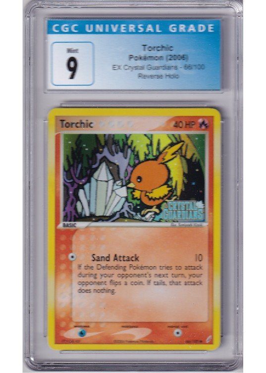 Torchic 66/100 Reverse Foil CGC 9