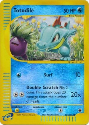 Totodile - 134/165 - Reverse