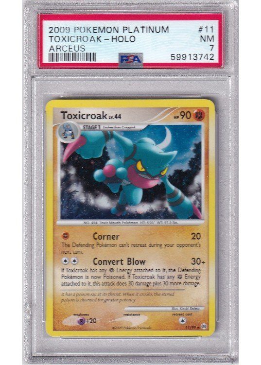 Toxicroak 11/99 PSA 7
