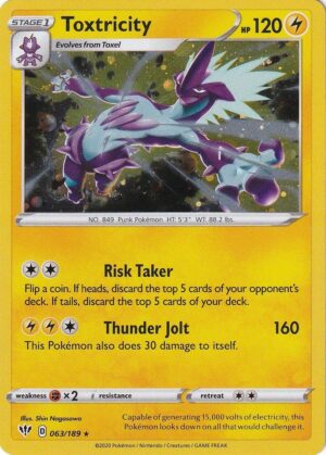Toxtricity - 063/189 - Cosmos Holo