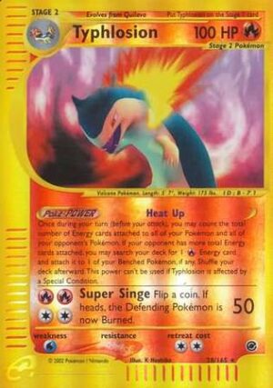 Typhlosion - 28/165 (Holo)