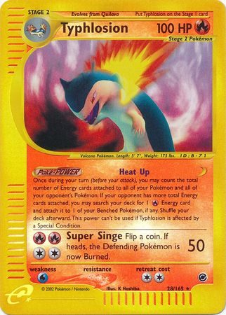 Typhlosion - 28/165 - Reverse