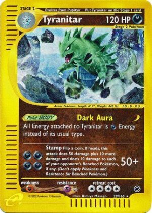 Tyranitar - 29/165 - Reverse