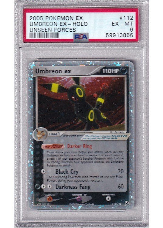 Umbreon ex 112/115 PSA 6