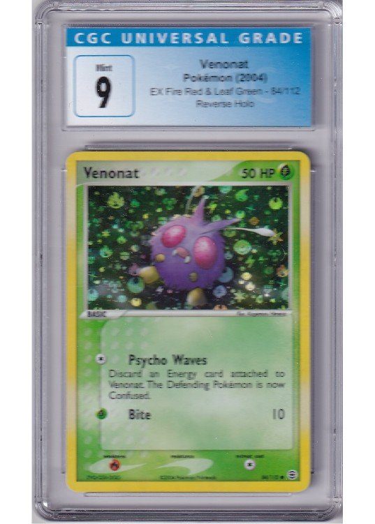 Venonat – 84/112 – Reverse Foil – CGC 9