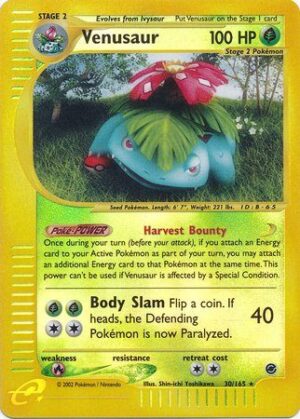Venusaur - 30/165 - Reverse