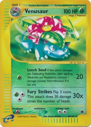 Venusaur - 67/165 - Reverse