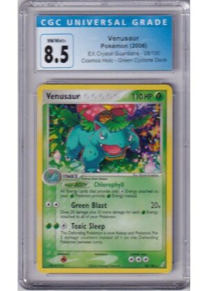 Venusaur Cosmos Holo 28/100 CGC 8.5