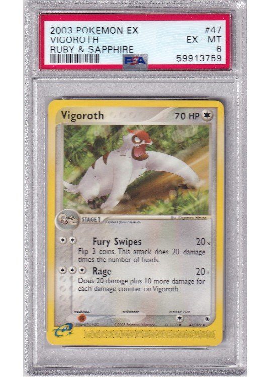 Vigoroth 47/109 PSA 6