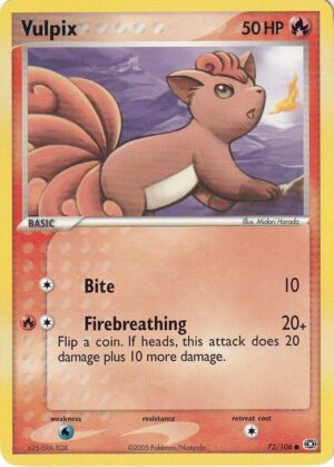 Vulpix - 72/106