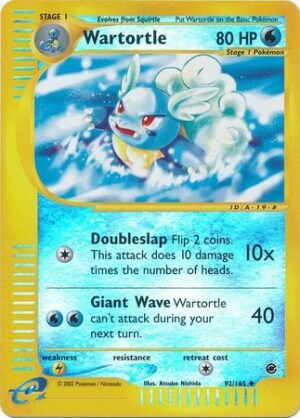 Wartortle - 92/165 - Reverse