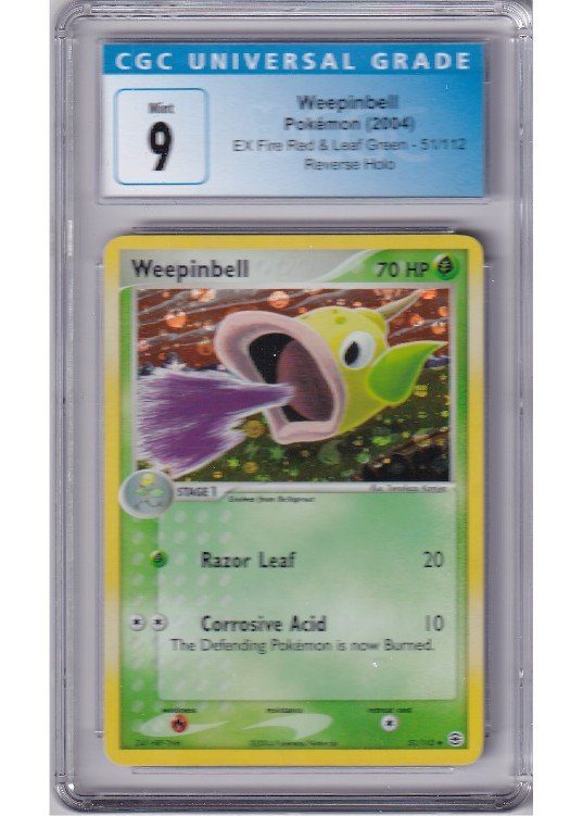 Weepinbell 51/112 Reverse Foil CGC 9