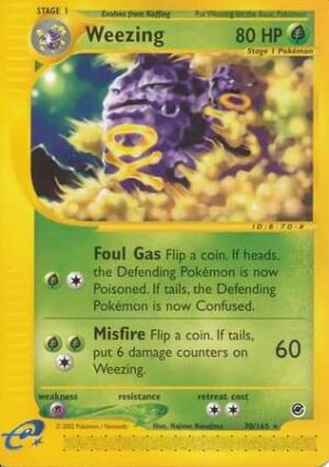 Weezing - 32/165 (Holo)