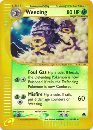 Weezing - 32/165 - Reverse