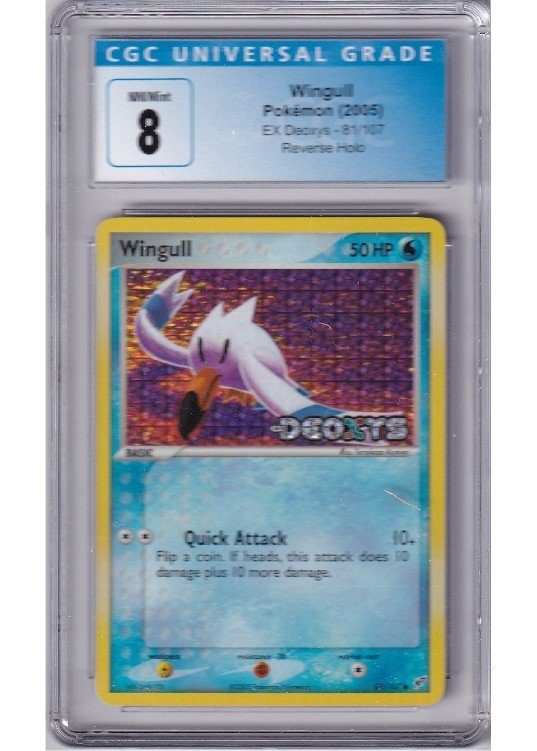 Wingull 81/107 Reverse Foil CGC 8