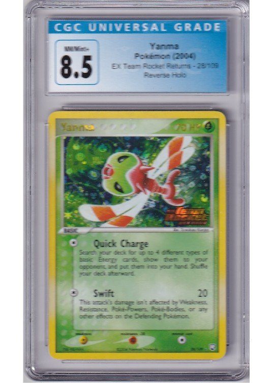 Yanma – 28/109 – Reverse Foil – CGC 8.5