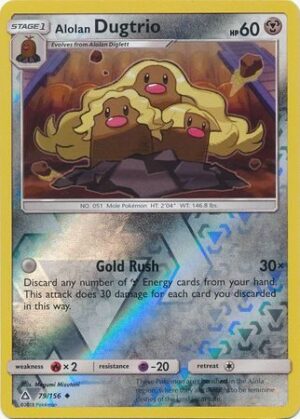 Alolan Dugtrio - 79/156 - Reverse
