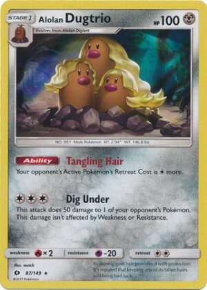 Alolan Dugtrio - 87/149 (Holo)