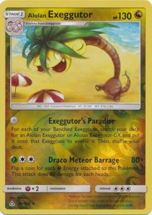 Alolan Exeggutor - 95/156 - Reverse