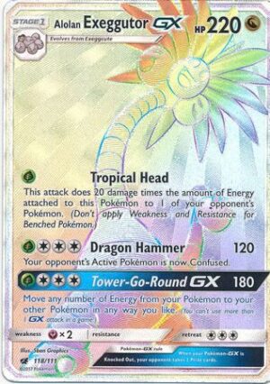 Alolan Exeggutor-GX - 118/111
