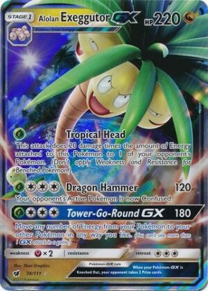 Alolan Exeggutor-GX - 74/111