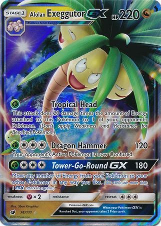 Alolan Exeggutor-GX - 74/111