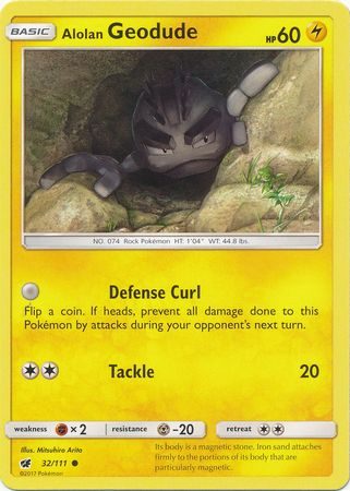 Alolan Geodude - 32/111