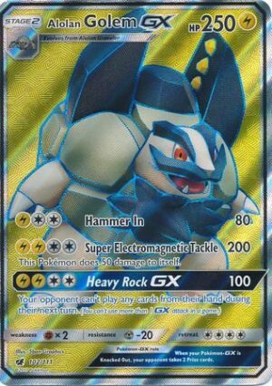 Alolan Golem-GX - 102/111