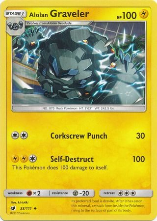 Alolan Graveler - 33/111