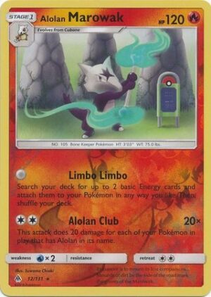 Alolan Marowak - 12/131 - Reverse