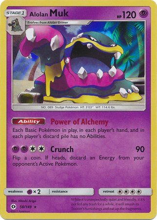 Alolan Muk - 58/149 (Holo)
