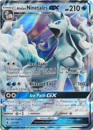 Alolan Ninetales-GX - 22/145