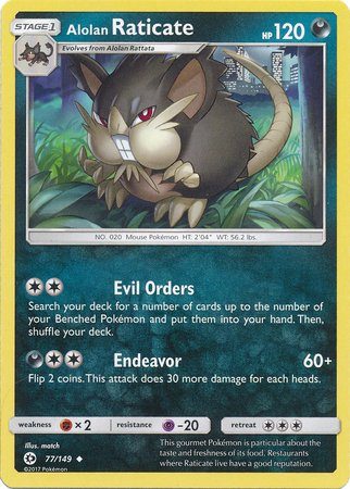 Alolan Raticate - 77/149