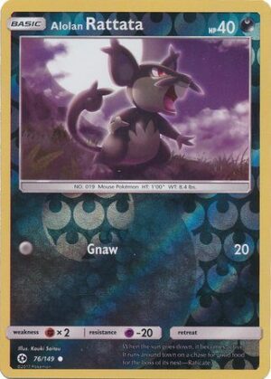 Alolan Rattata - 76/149 - Reverse