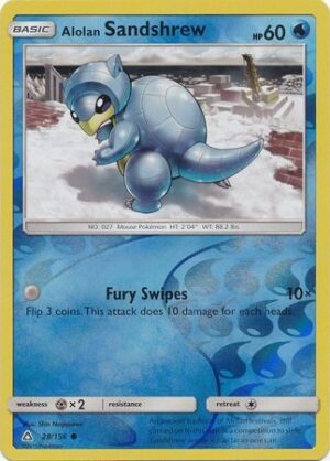Alolan Sandshrew - 28/156 - Reverse