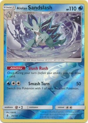 Alolan Sandslash - 20/145 - Reverse