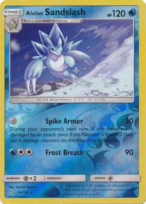 Alolan Sandslash - 29/156 - Reverse