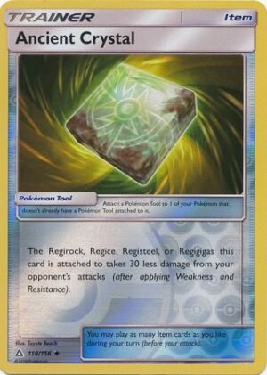 Ancient Crystal - 118/156 - Reverse