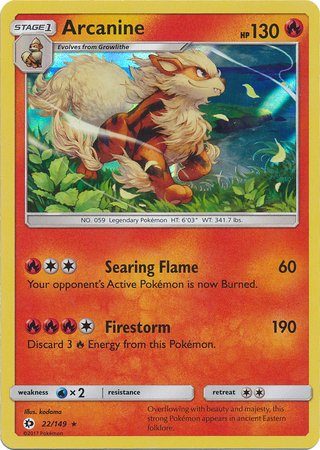 Arcanine - 22/149 (Holo)