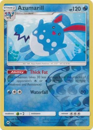 Azumarill - 35/147 - Reverse