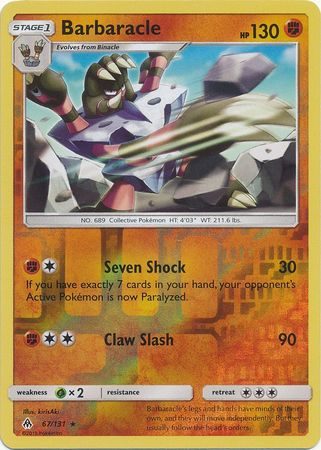 Barbaracle - 67/131 - Reverse