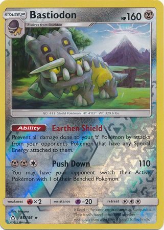 Bastiodon - 85/156 - Reverse